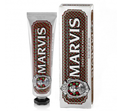 Marvis RHUBARB Toothpaste (FLUOR) 75ml
