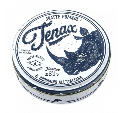 TENAX HAIR POMADE - STRONG HOLD - MATTE EFFECT  125ml