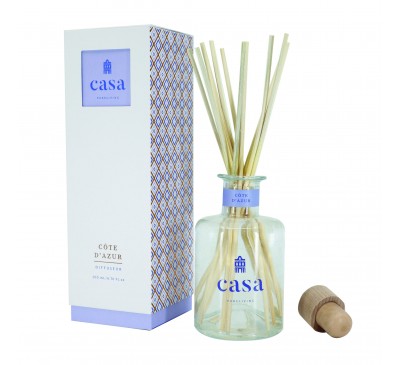 Casa - Aromatic Reed Diffuser (200ml) - COTE D'AZUR