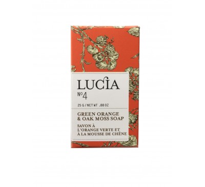 Lucia - Guest Soap-Green Orange & Oak Moss
