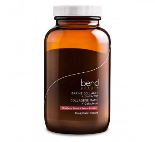 Bend Beauty Marine Collagen + Co-Factors – Powder Flavor Strawberry 146gr