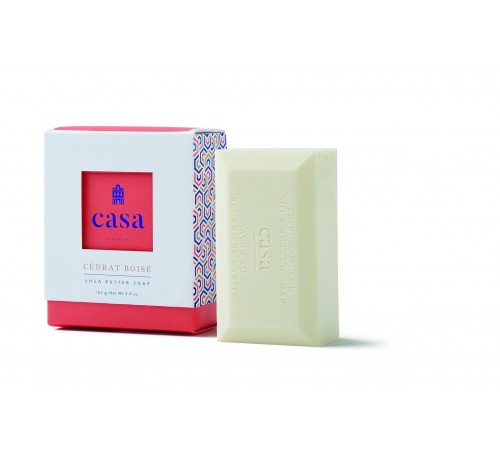 Casa - Shea Butter Soap (195gr)- CEDRAT BOISÉ 