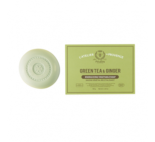 L'Atelier de Provence - Green Tea & Ginger - Vegetable Soap 125gr