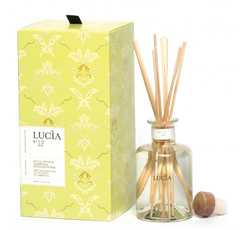 Lucia - Aromatic Reed Diffuser 200ml-Eucalyptus & Gardenia