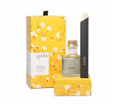 Lucia - Aromatic Reed Diffuser 200ml-Tea Leaf & Wild Honey 
