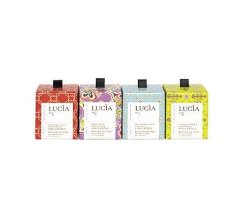 Lucia - Assorted Votive Set (4x15hres)-Fragrance 5+6+7+8