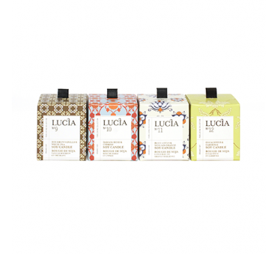 Lucia - Assorted Votive Set (4x15hres)-Fragrance 9+10+11+12