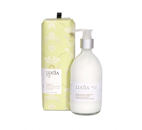 Lucia - Hand & Body Lotion 300ml-Eucalyptus & Gardenia