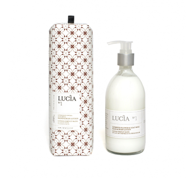 Lucia - Hand & Body Lotion 300ml-Goat Milk & Lindseed