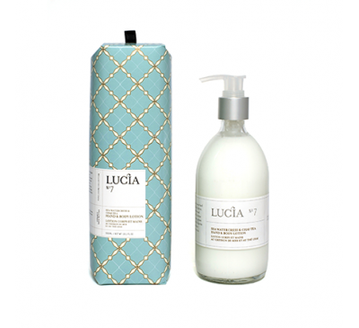 Lucia - Hand & Body Lotion 300ml-Watercress & Chai Tea