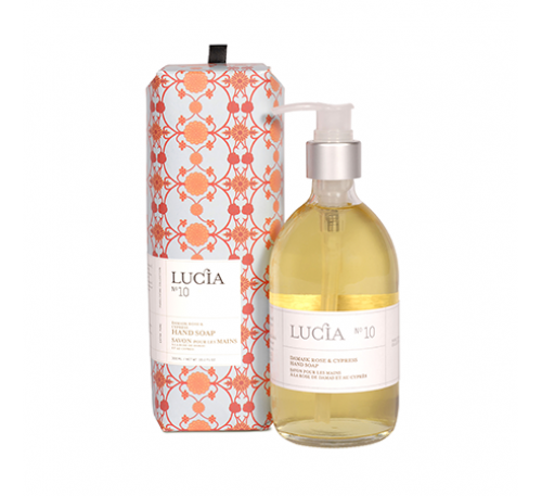 Lucia - Hand Soap 300ml-Damask Rose & Cypress