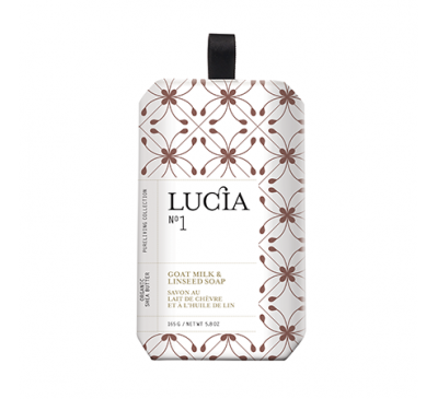 Lucia - Pure Shea Butter Soap-Goat Milk & Lindseed