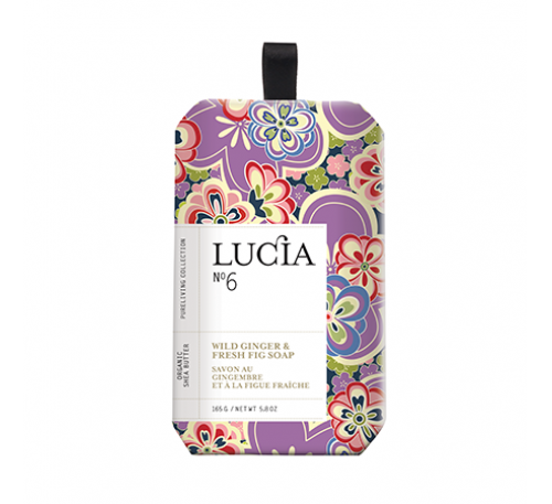 Lucia - Pure Shea Butter Soap-Wind Ginger & Fresh Fig