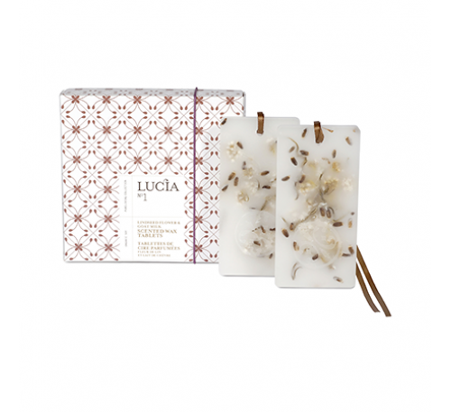 Lucia - Scented Wax Tablets-Goat Milk & Lindseed