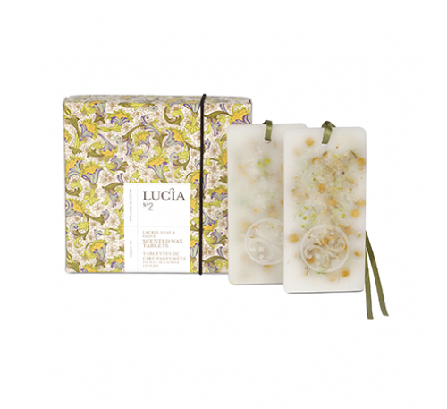 Lucia - Scented Wax Tablets-Olive Blossom & Laurel