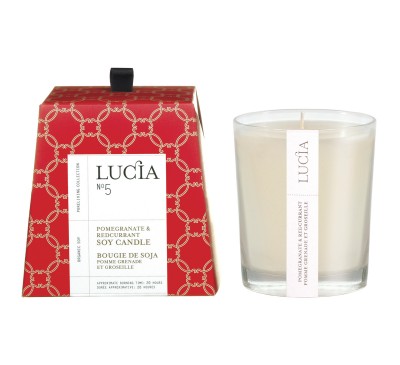 Lucia - Votive Candle de Soja (20 hrs)-Pomegranate & Redcurrant